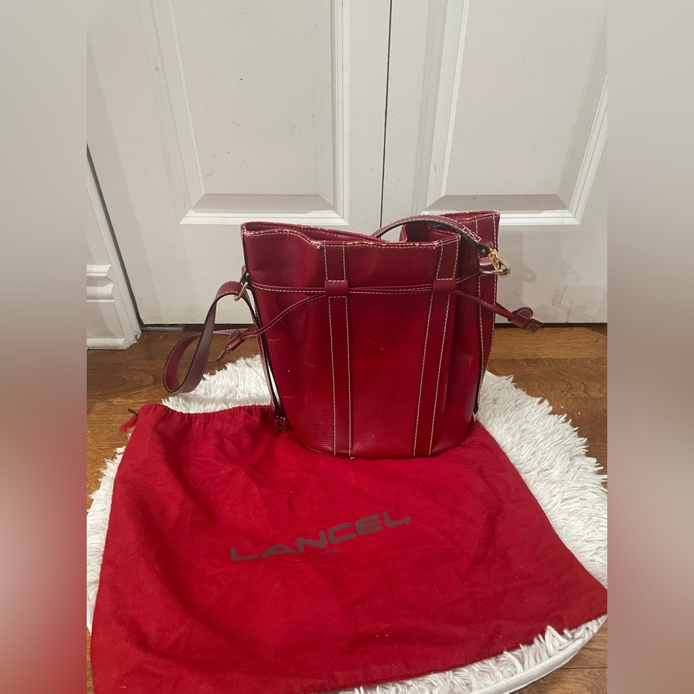 Lancel paris vintage crossbody